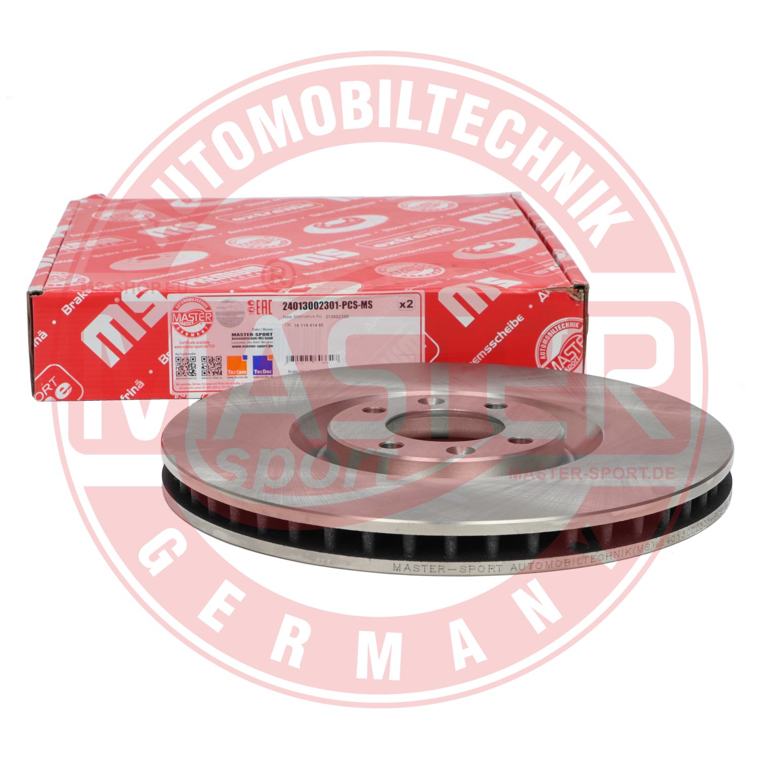 Disc frana MASTERSPORT GERMANY 24013002301-PCS-MS